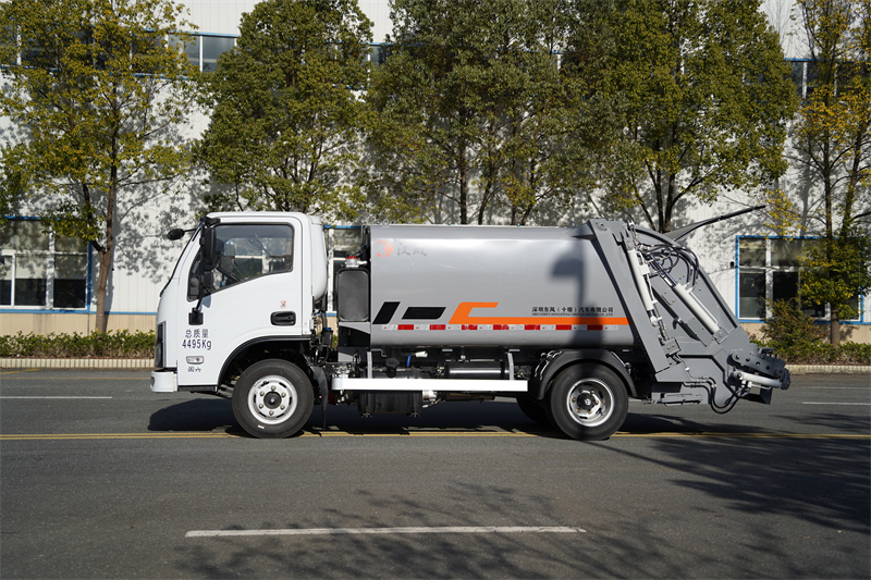 【汉成牌】东风华神V3-蓝牌压缩式垃圾车（燃油车）